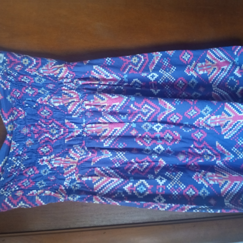 Colorful Geometric Patterned Dress - Picture 2 of 5